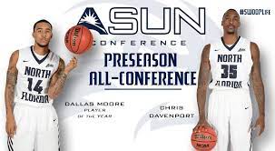 Unf S Dallas Moore Was Selected As The 2016 Asun Preseason Player Of The Year Mens Basketball Athlete Basketball Season