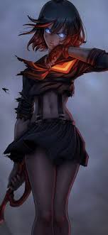 Minimalist kill la kill phone wallpaper. Kill La Kill Ryuko Matoi Mobile Wallpaper Anime Hd Mobile Walls