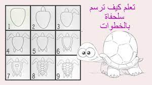 pin by taghreed drawings on مدونة تغريد لتعلم الرسم turtle drawing drawing for kids learn to draw
