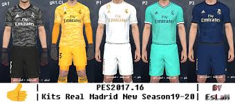 Jersey adidas retro del real madrid originals mod bs2394. Pes2017 Kits Real Madrid New Season 19 20 By Eslam Pes Patch