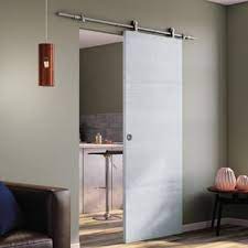 Porta Scorrevole Con Binario Esterno Orlando In Cristallo Kit A L 86 X H 215 Cm Prezzo Online Leroy Merlin Porte Interne Porte Scorrevoli Porte Vetro Scorrevoli
