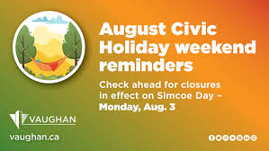 Find the perfect civic holiday stock photos and editorial news pictures from getty images. August Civic Holiday Weekend Reminders