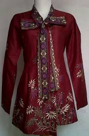 Model Baju Batik Kerja Wanita Modern Terbaru 2015 Model Pakaian Guru Model Pakaian Pakaian Kerja