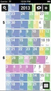 Easily Flow From Week To Week With Weekflow Theiphoneappreview Com Theiphoneappreview Com Calendar App Iphone Apps App