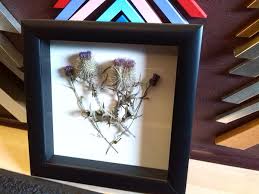 The most common dried bouquet frame material is paper. E Anthony Orme Art On Twitter Thistle Scotland Flowers Framing Manchester Can Also Frame Dried Wedding Bouquet Wedding Bouquet Flower Http T Co 3w2dw8ydky