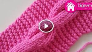 Sis Ile Orgu Burgulu Atki Ve Sac Bandi Burgu Nasil Yapilir Baby Hats Knitting Knit Patterns Crochet Hats