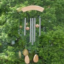 Sie können aber auch andere holzarten verwenden. Klangspiel Mit 5 Klangstaben Und Naturholz 12 90 Windspiele Klangspiel Naturholz