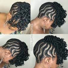 Hairstyles For Medium Hair Black Women Short Layered Hairstyles Purple Ponytail 20181107 Natural Hair Twist Out Natural Hair Twists Natural Hair Styles