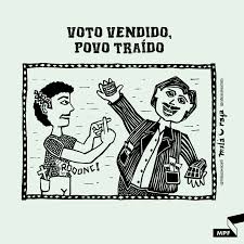 Ministério Público Federal - MPF - O cabra que compra voto Começa fazendo feio E depois, se for eleito Vai ser um grande aperreio O povo de bucho vazio E ele de