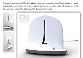 Lula Lung Lamp Lula Is A Product That Collects Data And Indicates The Air Quality In Your Room If It S Connect High Tech Gadgets Tech Gadgets Home Technology