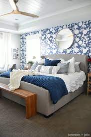 An accent wall is typically an interior wall (though some exterior besides giving your bedroom a big dose of design, an accent wall can fool the eye into making the room cool colors—such as green, blue, and purple—make a small bedroom appear larger because it pulls the wall away from the eye. Beautiful Blue Bedroom Decor Ideas