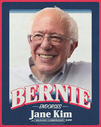 I'm deeply honored to share that my former boss, Senator Bernie Sanders,  has endorsed my campaign for California Insurance Commissioner. Bernie has  tirelessly dedicated his life standing with working families and challenging