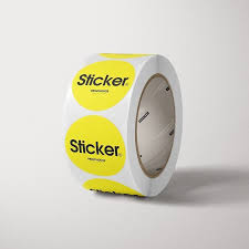 Round Roll Stickers Mockup Set Branding Mockups Mockup Graphic Design Studios