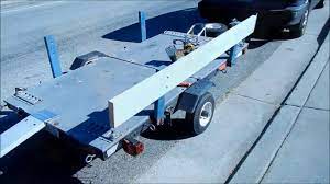 6 ft x 15 aluminum 6800 lb ramps car truck trailer auto hauler knife & hook ends. Harbor Freight Battle Trailer Ramps 2 0 Part 4 Shortening And Installing Ramp Stakes Youtube