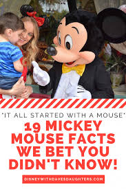 Walt disney was a man who changed the world between his multibillionaire dollar companies including disney movies, resorts and theme parks. It All Started With A Mouse 19 Mickey Mouse Facts To Test Your Disney Knowledge Disney With Dave S Daughters