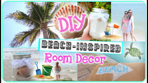 Cute beach bedroom theme idea. Diy Beach Inspired Room Decor Youtube