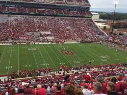 gaylord memorial stadium section 107 home of oklahoma sooners