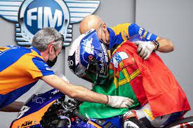 Miguel oliveira, 27, from portugal moreirense fc, since 2020 goalkeeper market value: Miguel Oliveira Ktm Helm Spende Fur Kini Motogp Speedweek Com