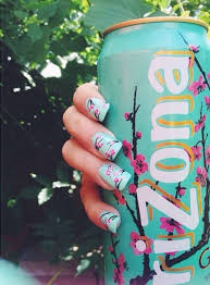 Strong black teas are the traditional base for ice. Arizona Iced Tea Can In Hand With The Nails To Match Photo Via Amielinnehan On Instagram Facebook