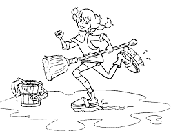 Pippi Langkous Kinder Kleurplaten Pippi Langstrumpf Pippi Langstrumpf Ausmalbilder Pippi