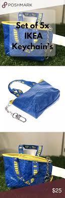 5er Set Ikea Keychains Taschenhalter Weihnachten Neu Ikea Knolig Bag Small Keychains Kelebekler