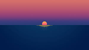 Not too busy nor complicated movement. A Sunset Gif I Made 1920x1080p Vaporwaveasthetics
