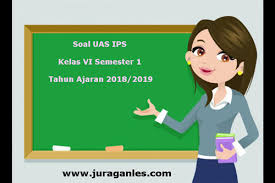 Di bawah ini urutan alat. Soal Uas Ips Kelas 6 Semester 1 Terbaru Tahun Ajaran 2018 2019 Juragan Les