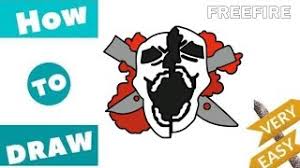 Watch our video tutorial on how to create your logo. How To Draw Free Fire Skull Free Fire Death Skull Logo Drawing Youtube