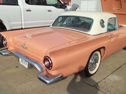Image result for Sunset Coral 1957 Thunderbird