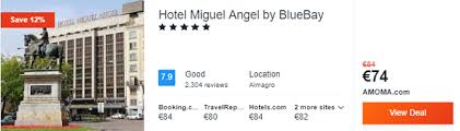 Check spelling or type a new query. Summer 5 Hotel Miguel Angel By Bluebay Madrid Over Weekend For Only 74 37 42 Per Person