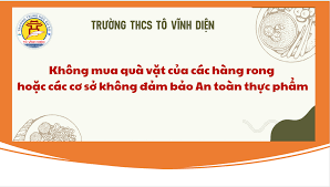 Tuyên truyền về an toàn thực phẩm, ăn vặt xung quanh cổng trường học