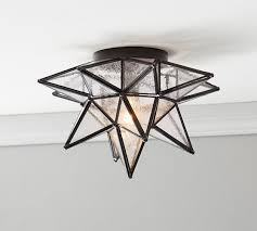 Buy best pendant light for sale: Olivia Star Flush Mount Pottery Barn