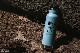 Download Premium Psd Of Water Bottle Mockup In The Forest 1221427 Bottle Mockup Bottle Water Bottle