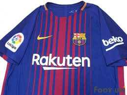 Find great deals on ebay for fc barcelona jerseys. Fc Barcelona 2017 2018 Home Authentic Shirts And Shorts Set Online Store From Footuni Japan