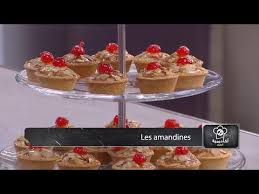 Les Amandines أكاديمية الطبخ فاطمة الزهراء بوعدو حفصي Samira Tv Youtube Food Desserts Recipes