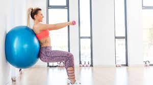 Pexmor yoga half ball balance trainer exercise ball. Beginner Ball Workout For Stability And Strength