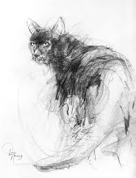 Cat Pencil Sketchbook In 2021 Interesting Drawings Animal Drawings Sketches Cat Artwork