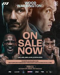 Tickets for the big rematch in Nottingham are