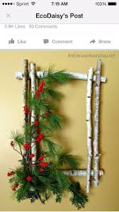 Decorating With Birch Tree Branches For Christmas 26 Diy Christmas Wreaths For The Most Festive Display On The Block Birch Tree Decor Birch Tree Decor Christmas Tree Branch Decor