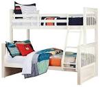 Hillsdale Furniture Pulse White Twin Over Full Bunk Bed | BedRooms ...