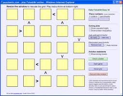 Maybe you would like to learn more about one of these? Puzzlemix Com How To Solve Futoshiki Puzzles