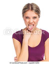 Check spelling or type a new query. Woman Sticking Tongue Out Portrait Of A Beautiful Woman Sticking Tongue Out Canstock