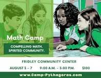 Camp Pythagoras: math camp for middle school kids