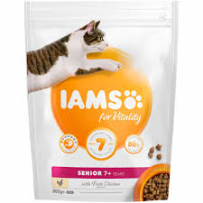 P&g estimates that fewer than 60 bags of the food have been sold; Iams Vitality Senior Cat Food Chicken 800g Wilko