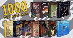 Classic album cover jigsaw puzzles. Classic Albums By Iron Maiden Metallica Queen Kiss Ac Dc And Nirvana To Be Released As 1 000 Piece Jigsaw Puzzles Novosti Darkside Ru