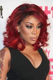 Feelin the red hair k.michelle love her hairstyles. K Michelle S Hairstyles Hair Colors Steal Her Style