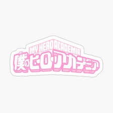 My Hero Academia Stickers Cute Stickers Pink Wallpaper Anime My Hero