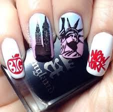 New York City Nails By Scarletohara65 Nyc Nails Usa Nails City Nails
