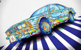 Road Trippy Graffiti Wallpaper Graphic Wallpaper Graffiti