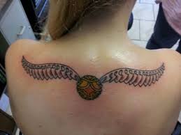 Golden Snitch Tattoo By Amelie Or Ami On Deviantart